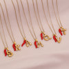 Wholesale Letter Pendant Necklace Stainless Steel Personalized Style