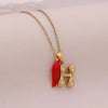 Wholesale Letter Pendant Necklace Stainless Steel Personalized Style