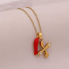 Wholesale Letter Pendant Necklace Stainless Steel Personalized Style