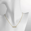 Wholesale Letter S925 Sterling Silver Long Regular Chain Necklace With Electroplating Treatment