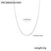 Wholesale Light Luxurious Angel Wings Zircon Titanium Steel Gold Plated Double Layer Necklace And Bracelet Set