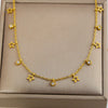 Wholesale Light Luxury Diamond Multilayered Necklace For Women With Flower Pattern And Fairy Style