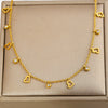 Wholesale Light Luxury Diamond Multilayered Necklace For Women With Flower Pattern And Fairy Style