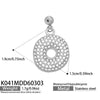 Wholesale Light Luxury Electroplated Stainless Steel Geometric Letter Pendant Necklace For Women