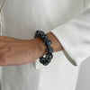 Wholesale Light Luxury Elegant Irregular Resin And Ccb Polished Bracelets For Women