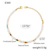 Wholesale Light Luxury Elegant Natural Stone Freshwater Pearl Jewelry With Geometric Shape Electroplated Bracelet And Hand Ring For Women