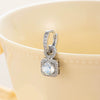 Wholesale Light Luxury Geometric Copper Diamond Handmade Earrings