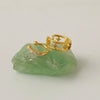 Wholesale Light Luxury Geometric Copper Earrings For Women With Electroplating Treatment And Clipon Style