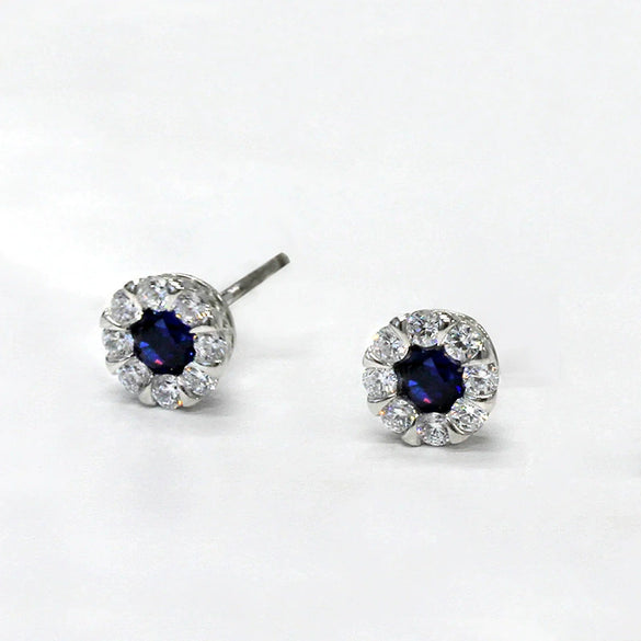 Wholesale Light Luxury Geometric Copper Earrings For Women With Zirconia Design