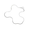 Wholesale Light Luxury Geometric Electroplated Titanium Steel Snake Bone Chain Necklace For Women