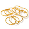 Wholesale Light Luxury Geometric Gold Titanium Steel And Stainless Steel Bracelet Inlaid With Zircon And Diamonds