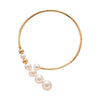 Wholesale Light Luxury Geometric Imitation Pearl Necklace With Electroplating For Women Clavicle Chain Choker