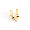Wholesale Light Luxury Geometric Ladder Square Zircon Earrings S925 Sterling Silver Electroplated For Women