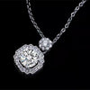 Wholesale Light Luxury Geometric Microinlaid Titanium Steel Women's Clavicle Necklace