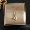 Wholesale Light Luxury Geometric Microinlaid Titanium Steel Women's Clavicle Necklace