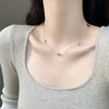 Wholesale Light Luxury Geometric Real Gold Plated Titanium Steel Necklace And Bracelet For Women With Letters Numbers Text Patterns