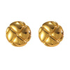 Wholesale Light Luxury Geometric Round Stainless Steel Electroplated Earrings For Women