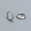 Wholesale Light Luxury Geometric S925 Silver Diamondembedded Earrings For Women With Electroplating