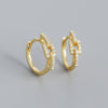 Wholesale Light Luxury Geometric S925 Silver Electroplated Earrings For Women