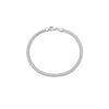 Wholesale Light Luxury Geometric S925 Sterling Silver Electroplated Platinum And 18K Gold Bracelet For Women