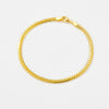 Wholesale Light Luxury Geometric S925 Sterling Silver Electroplated Platinum And 18K Gold Bracelet For Women