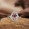 Wholesale Light Luxury Geometric Silver Pendant Necklace With Natural Gemstones