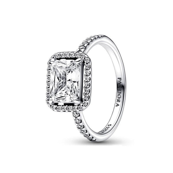 Wholesale Light Luxury Geometric 925 Silver Seiko Drop Crown Zircon Five Pointed Star Ring For Women And Unisex