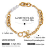 Wholesale Light Luxury Geometric Stainless Steel Electroplated Bracelet For Women
