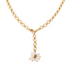Wholesale Light Luxury Geometric Stainless Steel Electroplated Pearl Tassel Necklace For Women