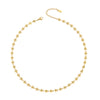 Wholesale Light Luxury Geometric Stainless Steel 18K Goldplated Necklace For Women