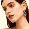 Wholesale Light Luxury Geometric Stainless Steel 18K Goldplated Stud Earrings For Women