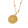 Wholesale Light Luxury Geometric Stainless Steel Stamped Necklace And Earrings Set For Women