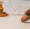 Wholesale Light Luxury Geometric Titanium Steel Bamboo Chain Necklace For Women With Electroplating Design