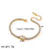 Wholesale Light Luxury Geometric Vacuum Plated Stainless Steel Women's Bracelet