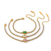 Wholesale Light Luxury Geometric Vacuum Plated Stainless Steel Women's Bracelet