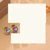 Wholesale Light Luxury Goldplated Stainless Steel Heart Shape Zircon Earrings And Ear Bone Nails For Women