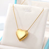 Wholesale Light Luxury Goldplated Stainless Steel Insectpatterned Ochain Necklace