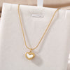 Wholesale Light Luxury Goldplated Stainless Steel Insectpatterned Ochain Necklace