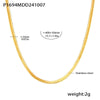 Wholesale Light Luxury Handmade 316L Stainless Steel And Natural Stone Double Layer Stacked Necklace With Electroplating