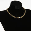 Wholesale Light Luxury High Grade Inlaid Zircon Clavicle Chain For Women Stainless Steel Geometric Pattern Electroplating Treatment Hip Hop Simple Design