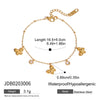 Wholesale Light Luxury High Sense Love Butterfly Stainless Steel Zircon Bracelet With Geometric Pattern And Electroplating Design For Women