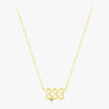 Wholesale Light Luxury Niche Women's 925 Sterling Silver Cross Chain Necklace With Letters Numbers Text Electroplated