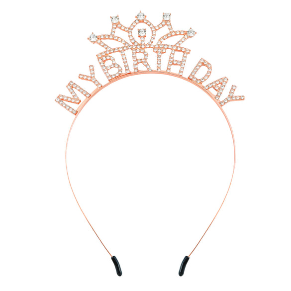Wholesale Light Luxury Rhinestone Crown Headband Jewelry With Letters Numbers Text And Environmental Protection Electroplating