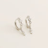 Wholesale Light Luxury Rhombus Geometric Style S925 Silver Electroplated Earrings For Women