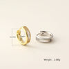 Wholesale Light Luxury S925 Silver Geometric Fritillaria Earrings For Women Electroplated