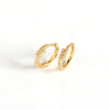 Wholesale Light Luxury S925 Sterling Silver Geometric Electroplated Earrings For Women