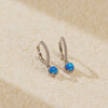 Wholesale Light Luxury Semiround Aobao Earrings In S925 Silver With Geometric Pattern And Electroplating For Women