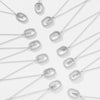 Wholesale Light Luxury 925 Silver Letter Pendant Necklace With Platinum Plated Zirconium Collarbone Chain For Women
