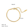 Wholesale Light Luxury Star Shaped Stainless Steel And Titanium Steel Clavicle Chain And Bracelet With Vacuum Real Gold Electroplating In Pvd Furnace