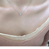 Wholesale Light Luxury Sterling Silver 14K Gold Plated Zircon Cross Chain Necklace For Women